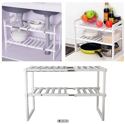 Miniatura 2 de Repisa expandible multiusos